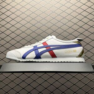 White Mexico 66 Leather Sneakers Onitsuka Tiger